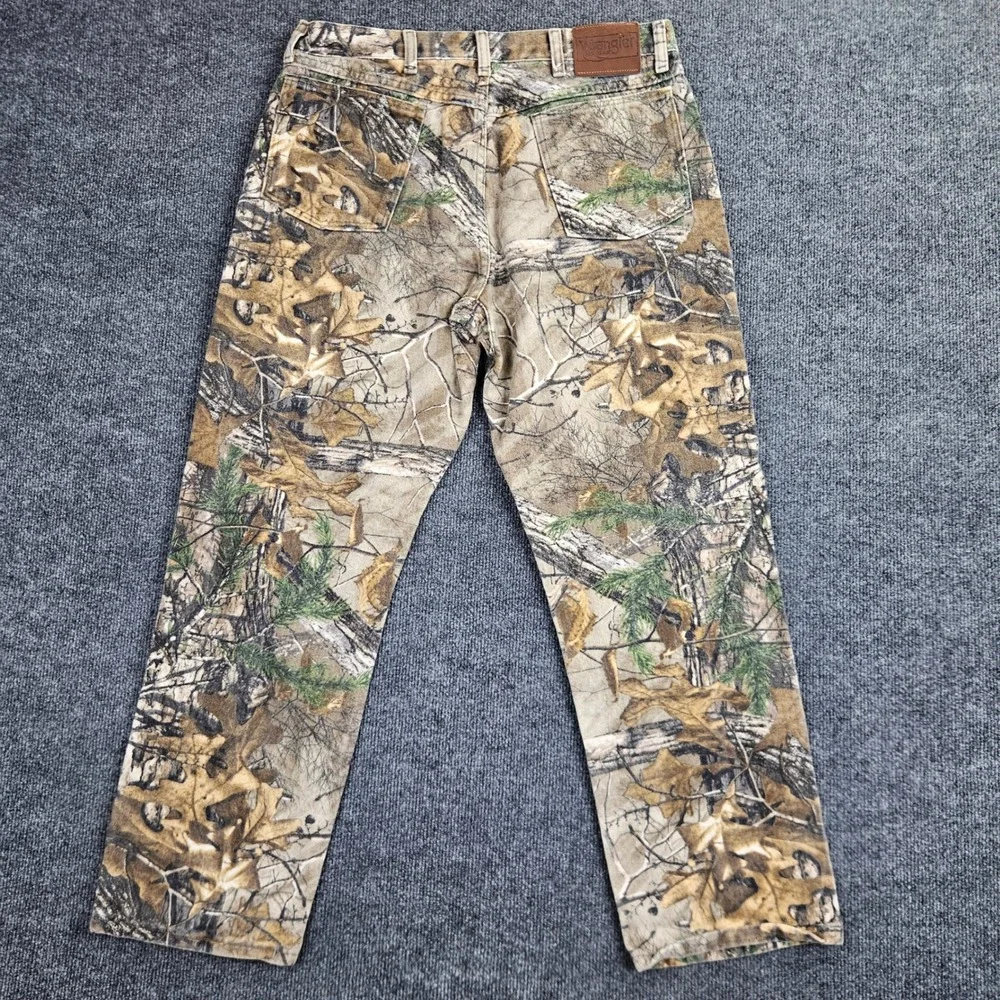 Wrangler ProGear Realtree Xtra Camo Pants Men 36x30 (Fits 34x29) Hunting Outdoor